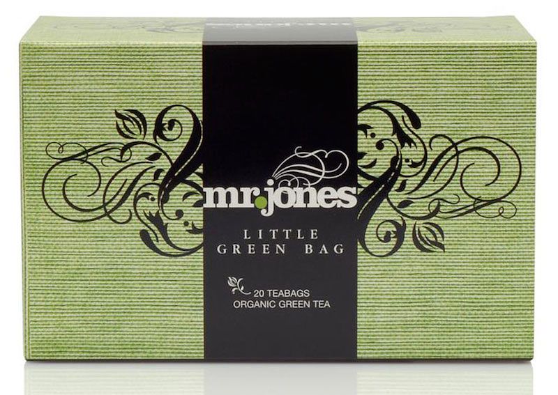 Foto van Mr jones little green bag thee zakjes