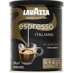 Foto van Lavazza espresso italiano classico gemalen / filterkoffie blik 250g bij jumbo