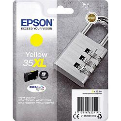 Foto van Epson inktcartridge 35 xl geel, pagina's - oem: c13t35944010