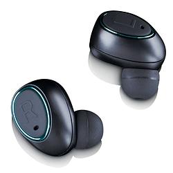 Foto van Bluetooth ipx4 tws earphone met powerbank lenco epb-410bk zwart