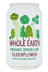 Foto van Whole earth organic sparkling elderflower