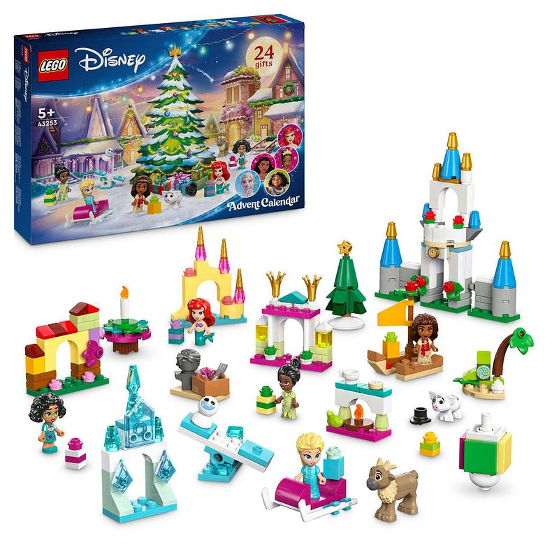 Foto van Lego disney princess adventkalender 2024 43253