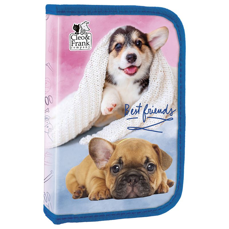 Foto van Cleo & frank gevuld etui, best friends - 23 st. - polyester