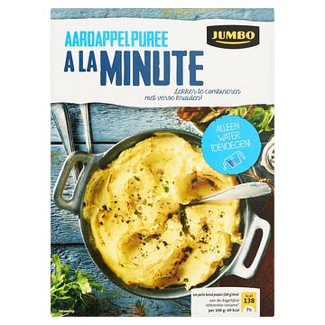 Foto van Jumbo a la minute aardappelpuree 3 x 60g