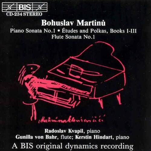 Foto van Martinu: piano sonata 1/études and polkas, book i-iii/flute sonata no.1 - cd (7318590002346)