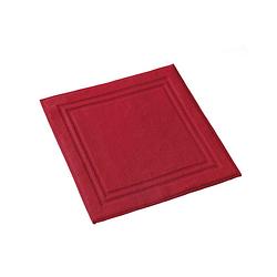 Foto van Moodit badmat king deep red - 60 x 60 cm - 100% katoen