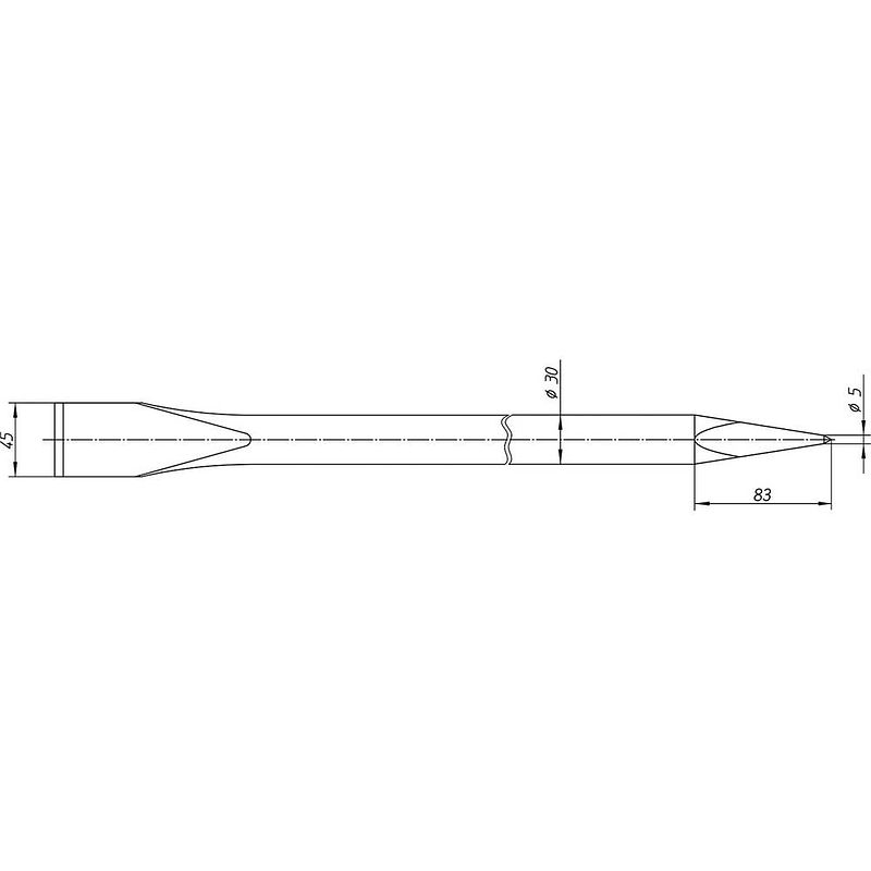 Foto van Rennsteig werkzeuge metselaarsbeitel 250 mm 350 250 0