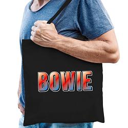 Foto van Bowie kado tas zwart voor heren - feest boodschappentassen