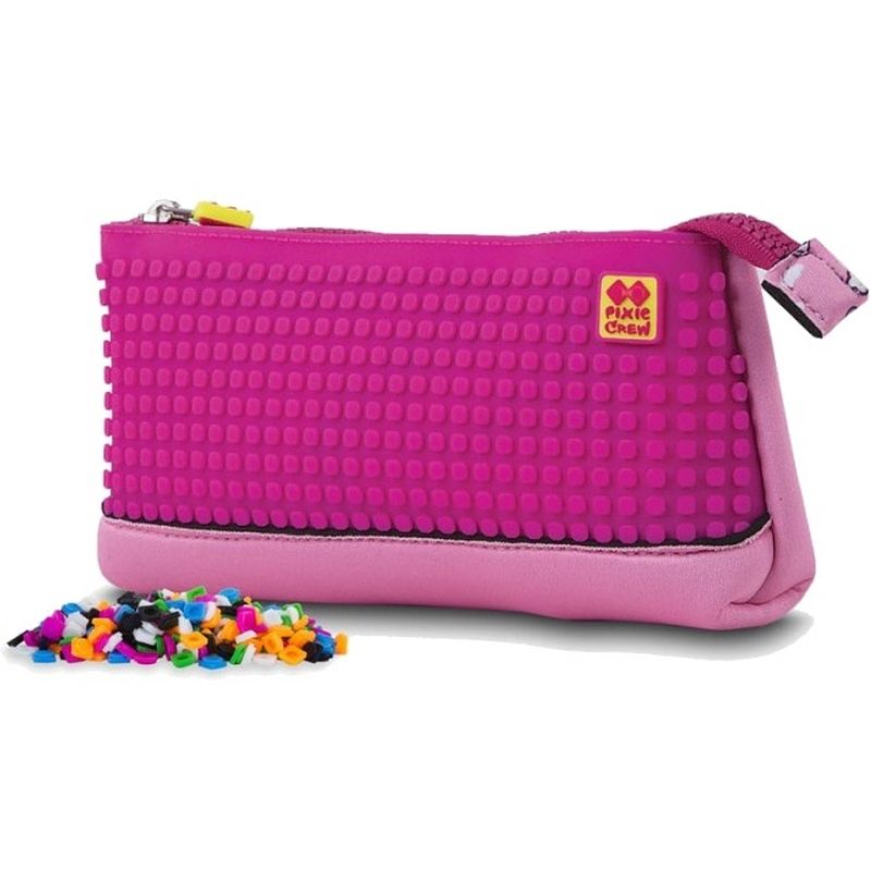 Foto van Pixie crew etui met pixels hello kitty 20 cm roze