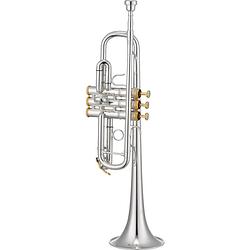 Foto van Xo 1624-ss 122 mm (verzilverd, vergulde versiering) c trompet met koffer