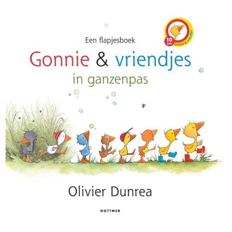 Foto van Gonnie en vriendjes in ganzenpas - gonnie &