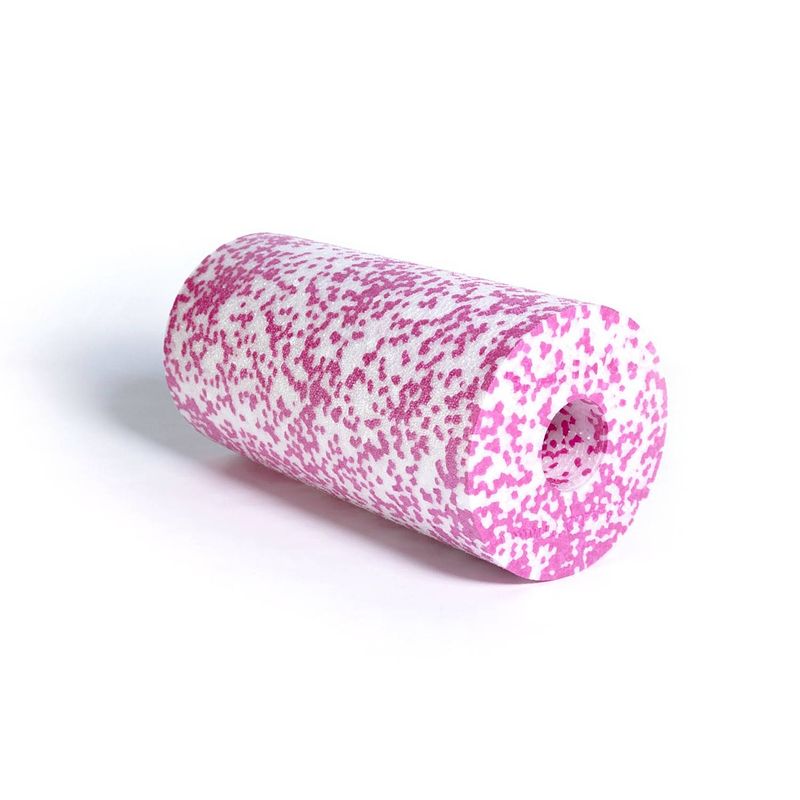 Foto van Blackroll med foam roller - 30 cm - wit / roze