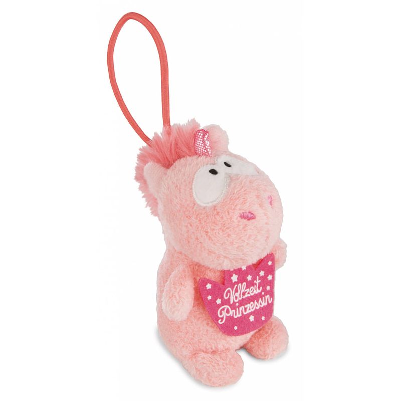 Foto van Nici knuffel unicorn merry junior pluche 8 cm roze