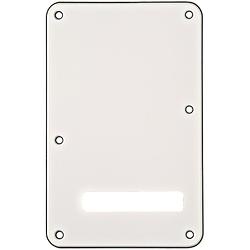 Foto van Fender stratocaster modern-style tremolo backplate white