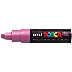 Foto van Uni-ball paint marker op waterbasis posca pc-8k roze metaal