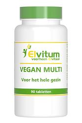 Foto van Elvitum vegan multi tabletten