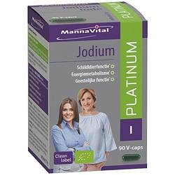 Foto van Mannavital jodium bio platinum capsules