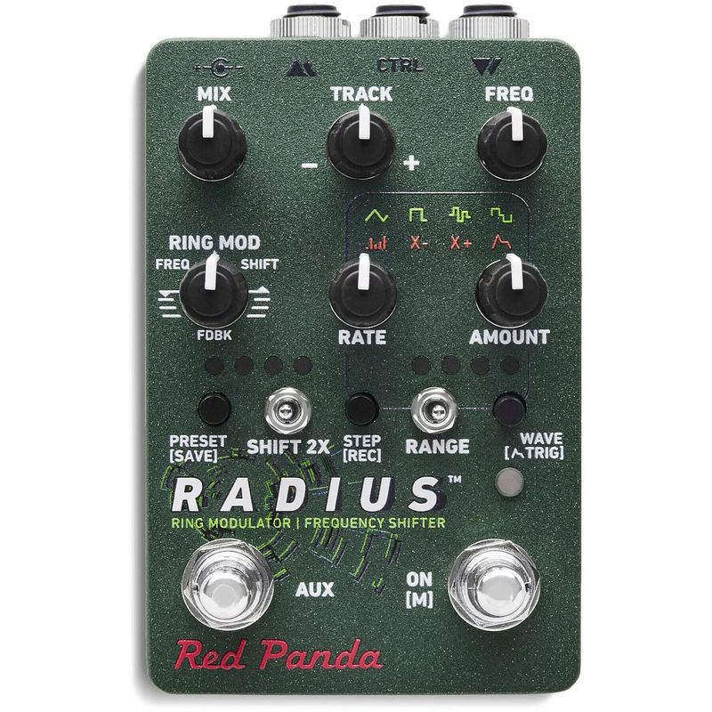 Foto van Red panda radius ring modulator / frequency shifter effectpedaal