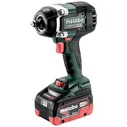 Foto van Metabo ssw 18 ltx 800 bl 602403660 accu-slagmoersleutel 18 v 5.5 ah lihd incl. 2 accus, brushless, incl. koffer