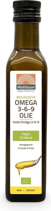 Foto van Mattisson healthstyle omega 3-6-9 olie