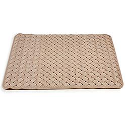 Foto van Berilo douchemat antislip 78 x 38 cm pvc beige