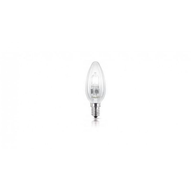 Foto van Philips ecoclassic kaarslamp b35 230 v 42 w e14 warm wit