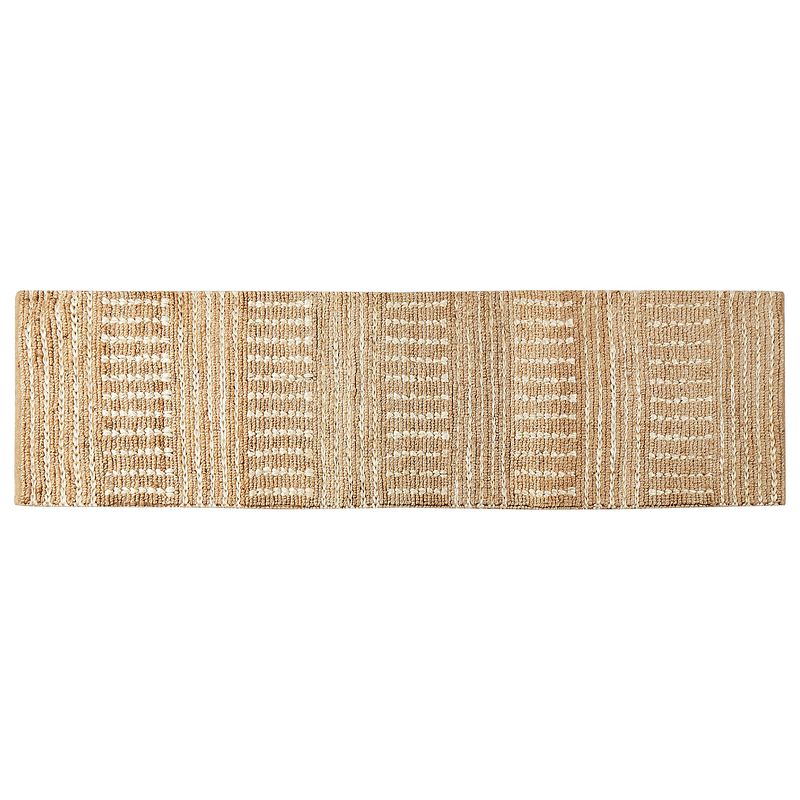 Foto van Beliani kamberli - laagpolig-beige-jute