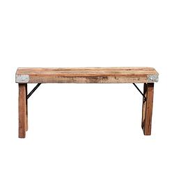 Foto van Benoa colony wooden folding table 120 cm