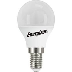 Foto van Energizer energiezuinige led kogellamp -e14 - 4,9 watt - warmwit licht - niet dimbaar - 1 stuk