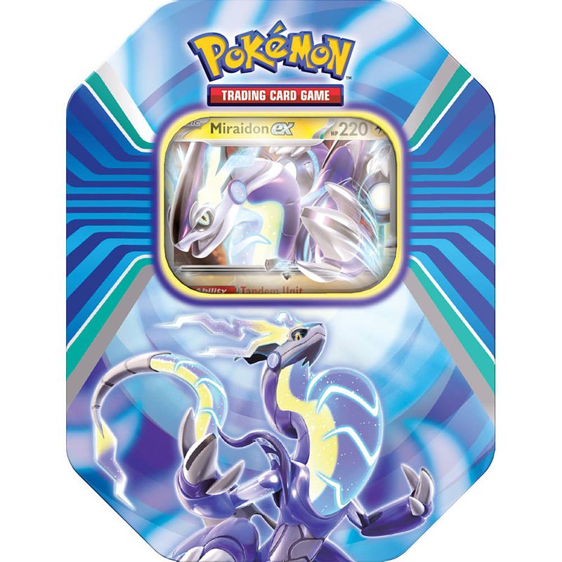 Foto van Pokémon tcg paldea legends tin miraidon ex