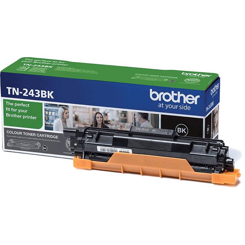 Foto van Brother toner, 1.000 pagina'ss, oem tn-243bk, zwart 4 stuks