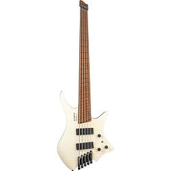 Foto van Strandberg boden bass standard 5 natural 5-snarige headless elektrische basgitaar met standard gigbag