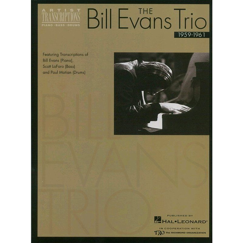 Foto van Hal leonard - the bill evans trio: volume 1 piano, bass, drums