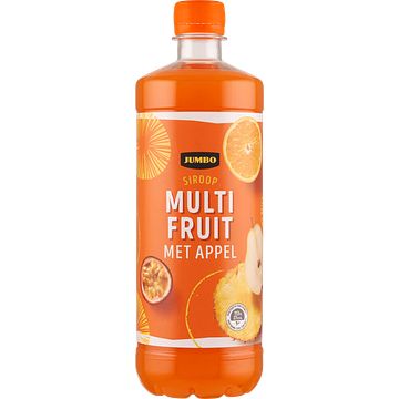 Foto van Jumbo siroop multi fruit met appel 750ml