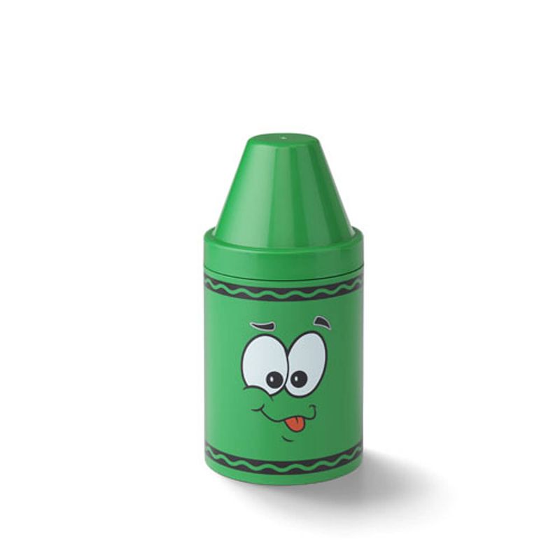 Foto van Krijtvorm opbergdoos 4 liter, groen - polypropyleen - crayola