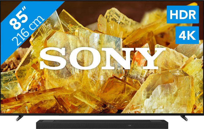 Foto van Sony xr-85x90l (2023) + soundbar