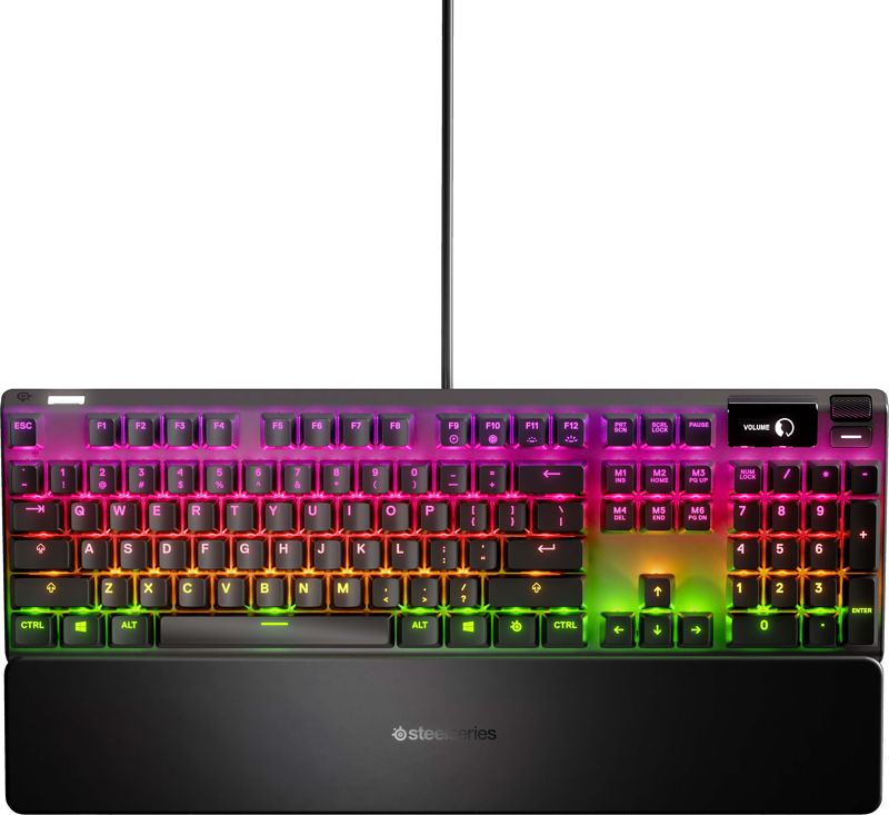 Foto van Steelseries apex 7 red gaming toetsenbord qwerty