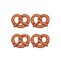 Foto van Pretzels oktoberfest wanddecoratie 8x stuks van 28 cm - feestdecoratieborden