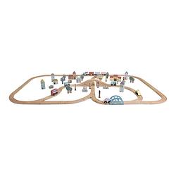 Foto van Little dutch little railway collection treinbaan xxl starterkit