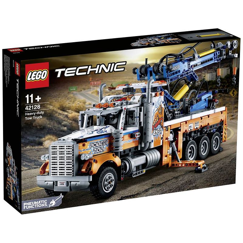 Foto van Lego® technic 42128 robuuste sleepwagen
