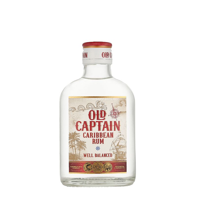 Foto van Old captain white 20cl rum