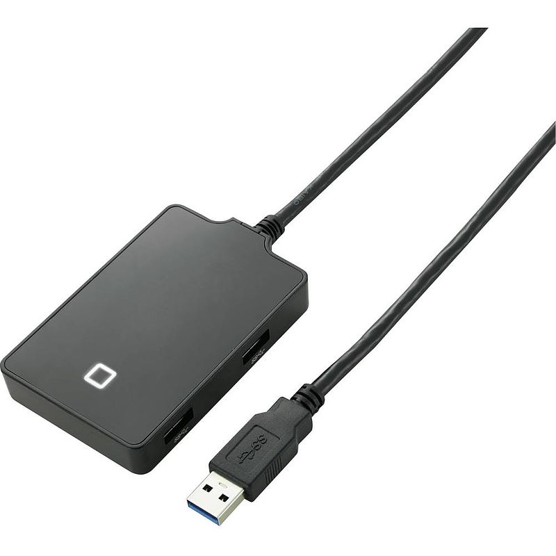 Foto van Renkforce 4 poorten usb 3.2 gen 1-hub zwart