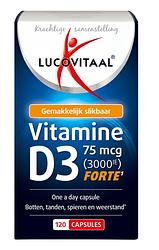 Foto van Lucovitaal vitamine d3 75mcg forte capsules