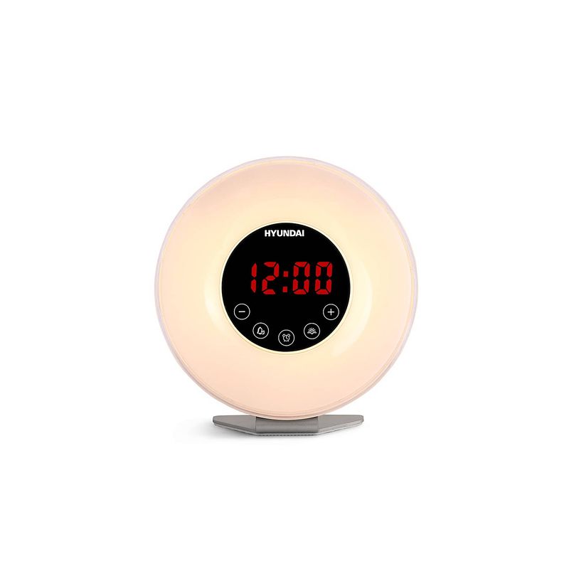 Foto van Hyundai electronics - premium wake up light wekker met rgb led