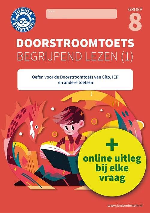 Foto van Doorstroomtoets begrijpend lezen - deel 1 - paperback (9789493218567)