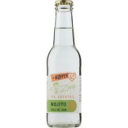 Foto van De kuyper zero cocktail mojito minty fresh 0% 200ml bij jumbo