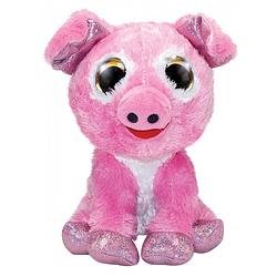 Foto van Lumo stars knuffel lumo pig piggy 15 cm roze