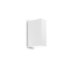 Foto van Moderne wandlamp - ideal lux tetris-2 - wit - aluminium - g9 - 4x9x13 cm