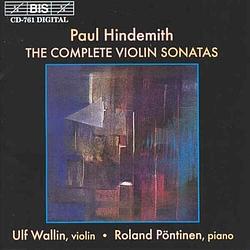 Foto van Hindemith; the complete violin sonatas - cd (7318590007617)