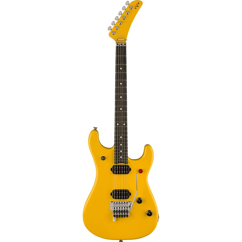 Foto van Evh 5150 series standard eb evh yellow elektrische gitaar